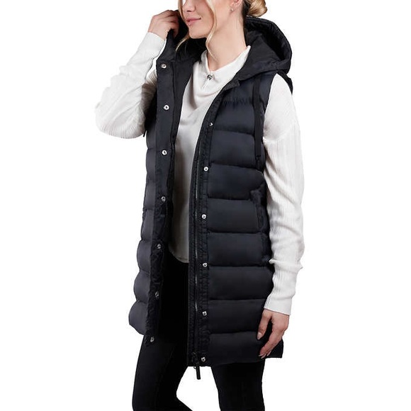 Lole - Warm Long Puffer Vest - Picture 1 of 8